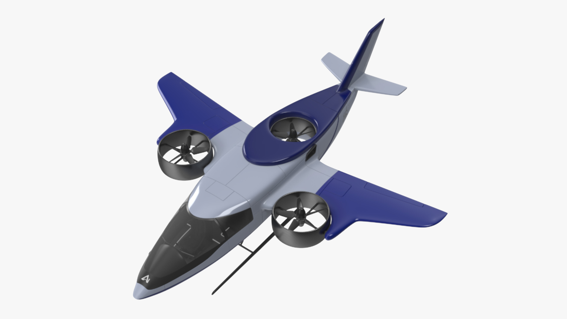 3D model eVTOL Taxi