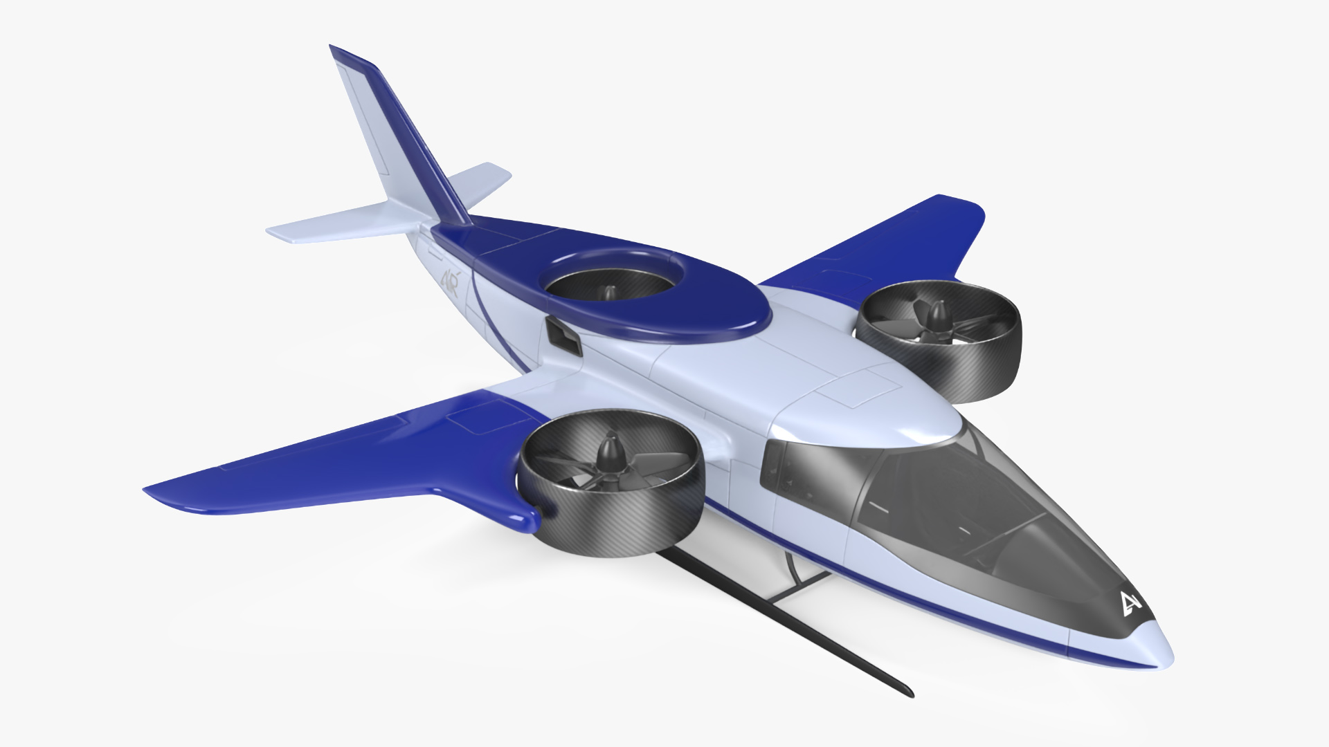 3D model eVTOL Taxi