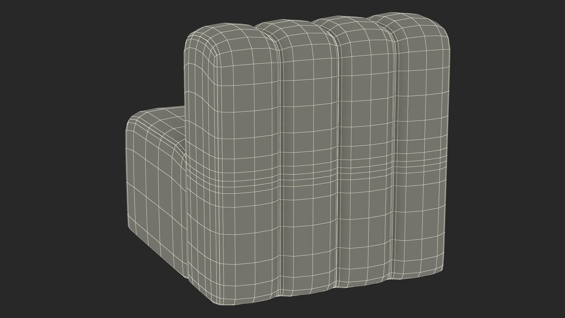 Leather Sofa 3D