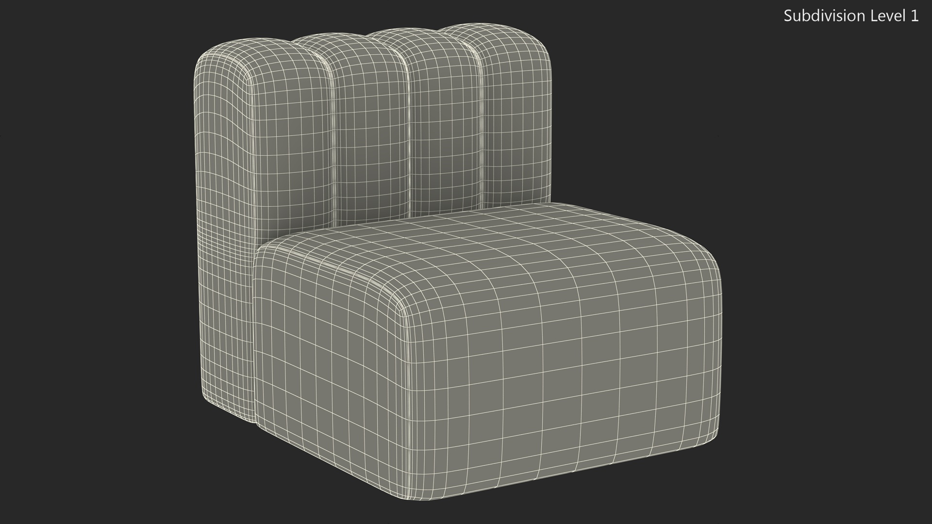 Leather Sofa 3D