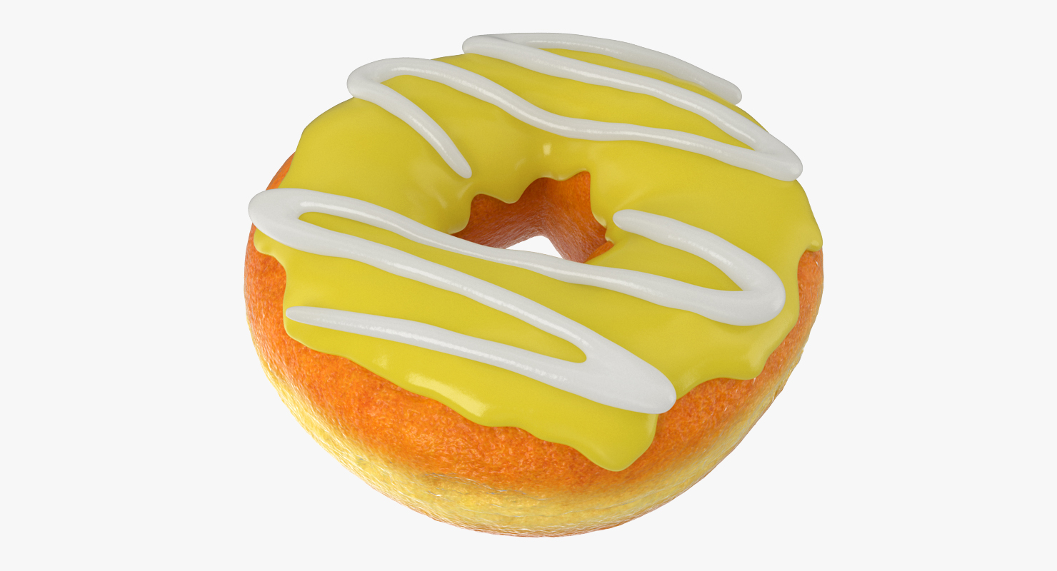 Banana Donut 3D