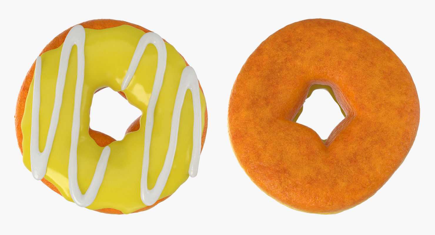 Banana Donut 3D