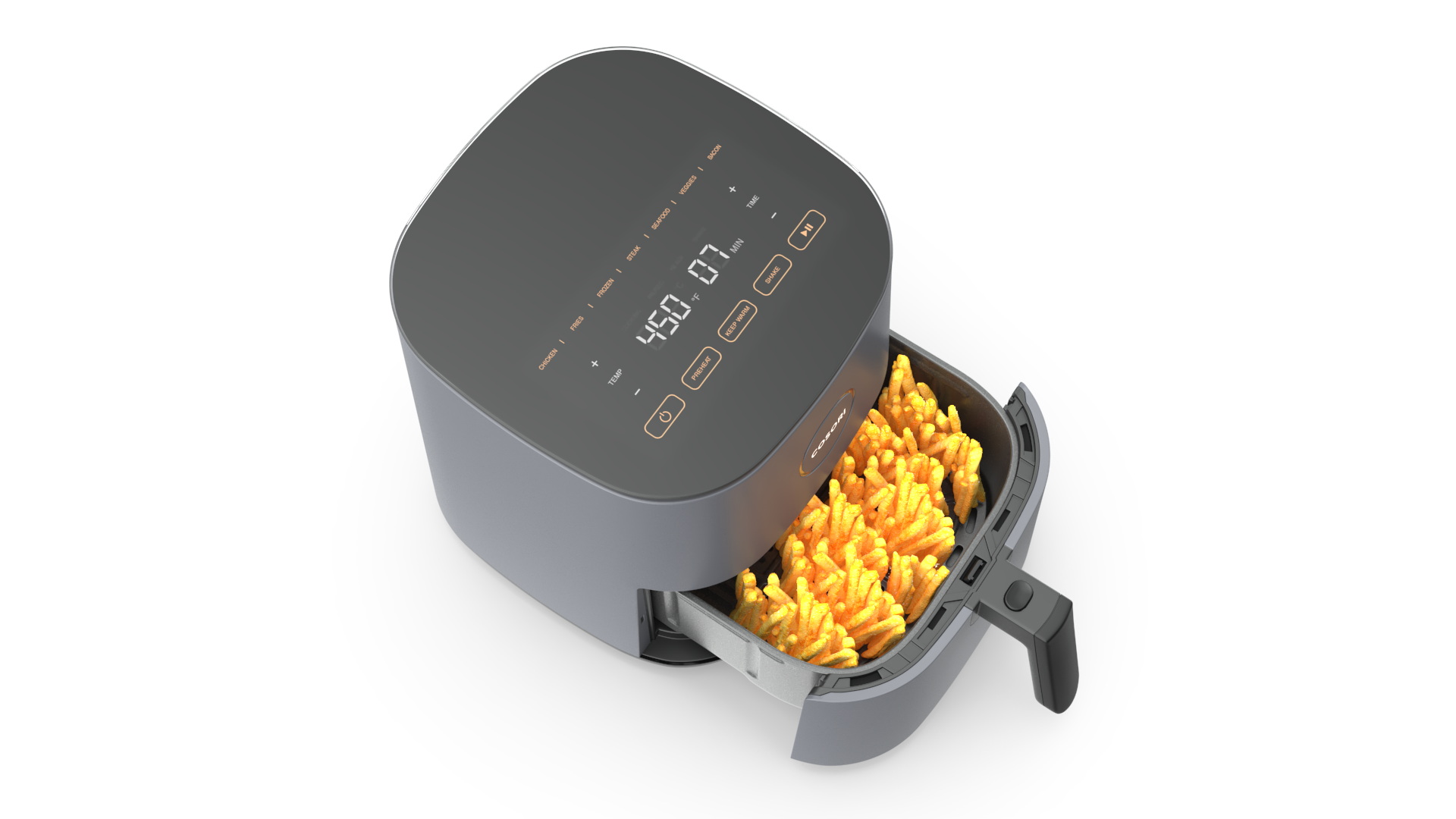 Air Fryer Cosori with French Fries 3D model