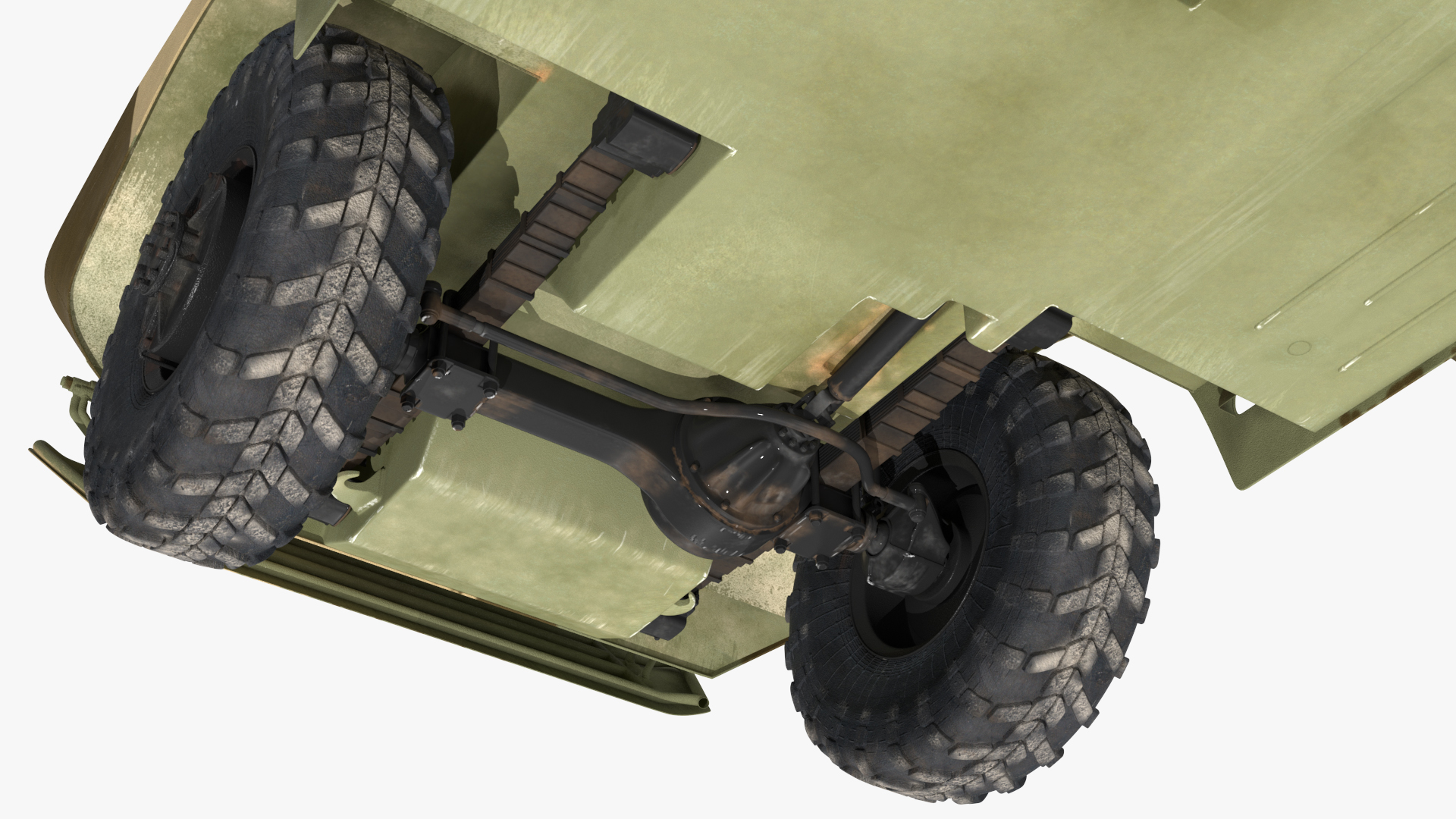 3D model BRDM 2 Amphibious Vehicle