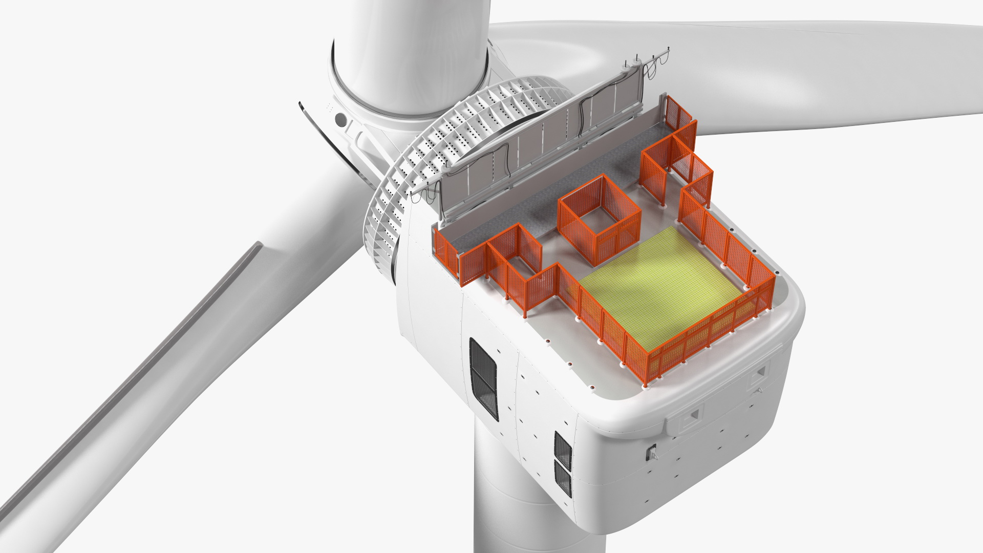 3D Giant Wind Turbine model