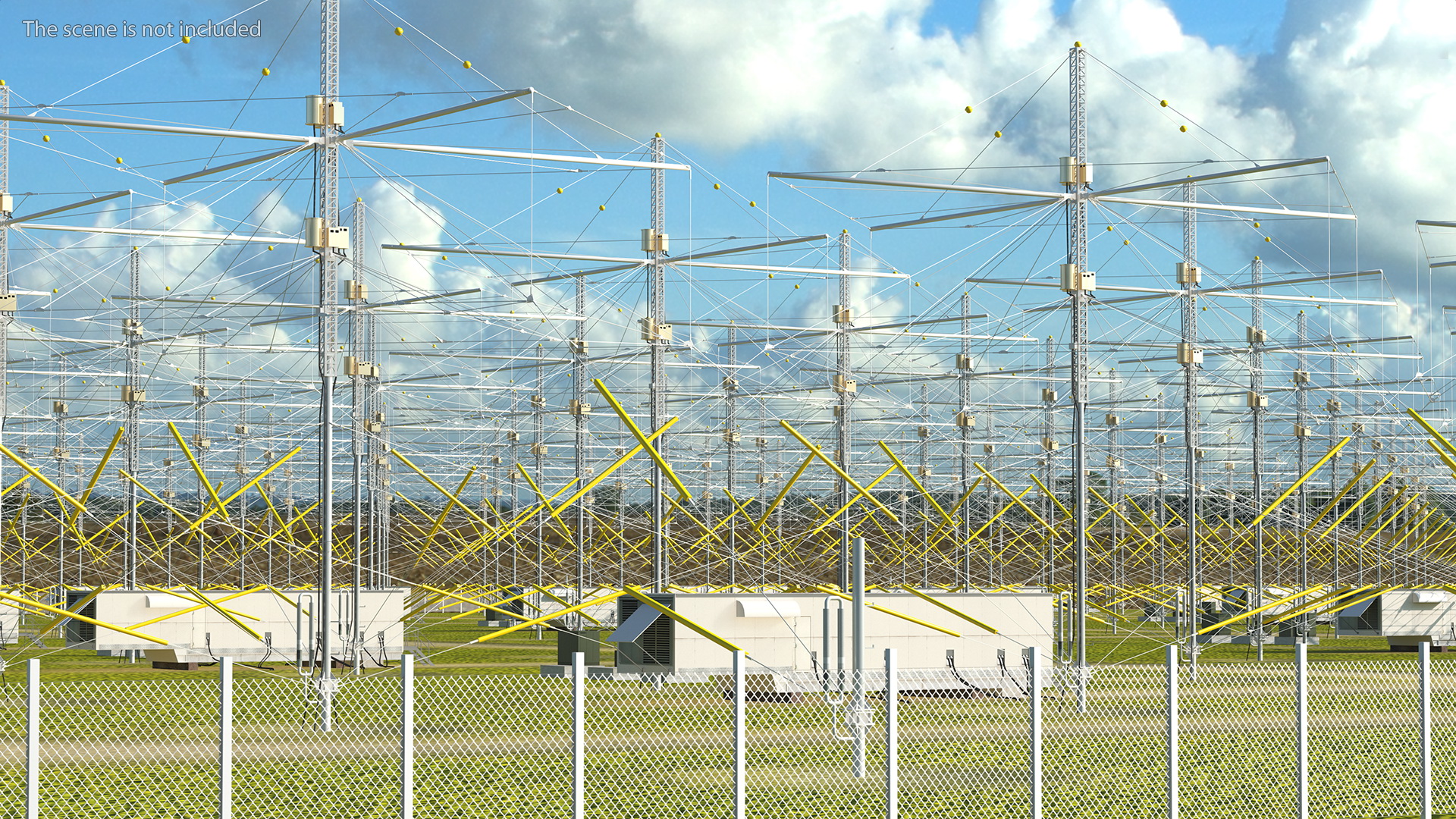 3D HAARP Ionosphere Research Station model