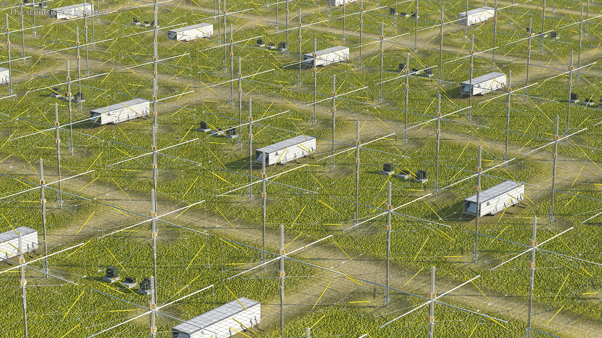 3D HAARP Ionosphere Research Station model