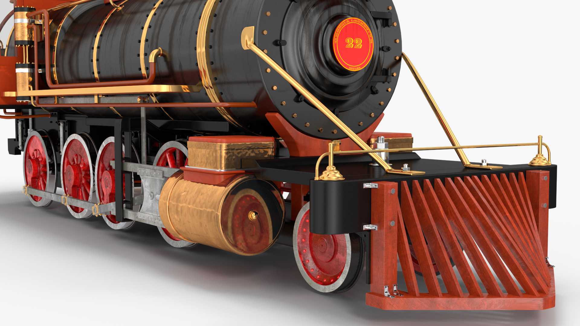 3D Steam Locomotive