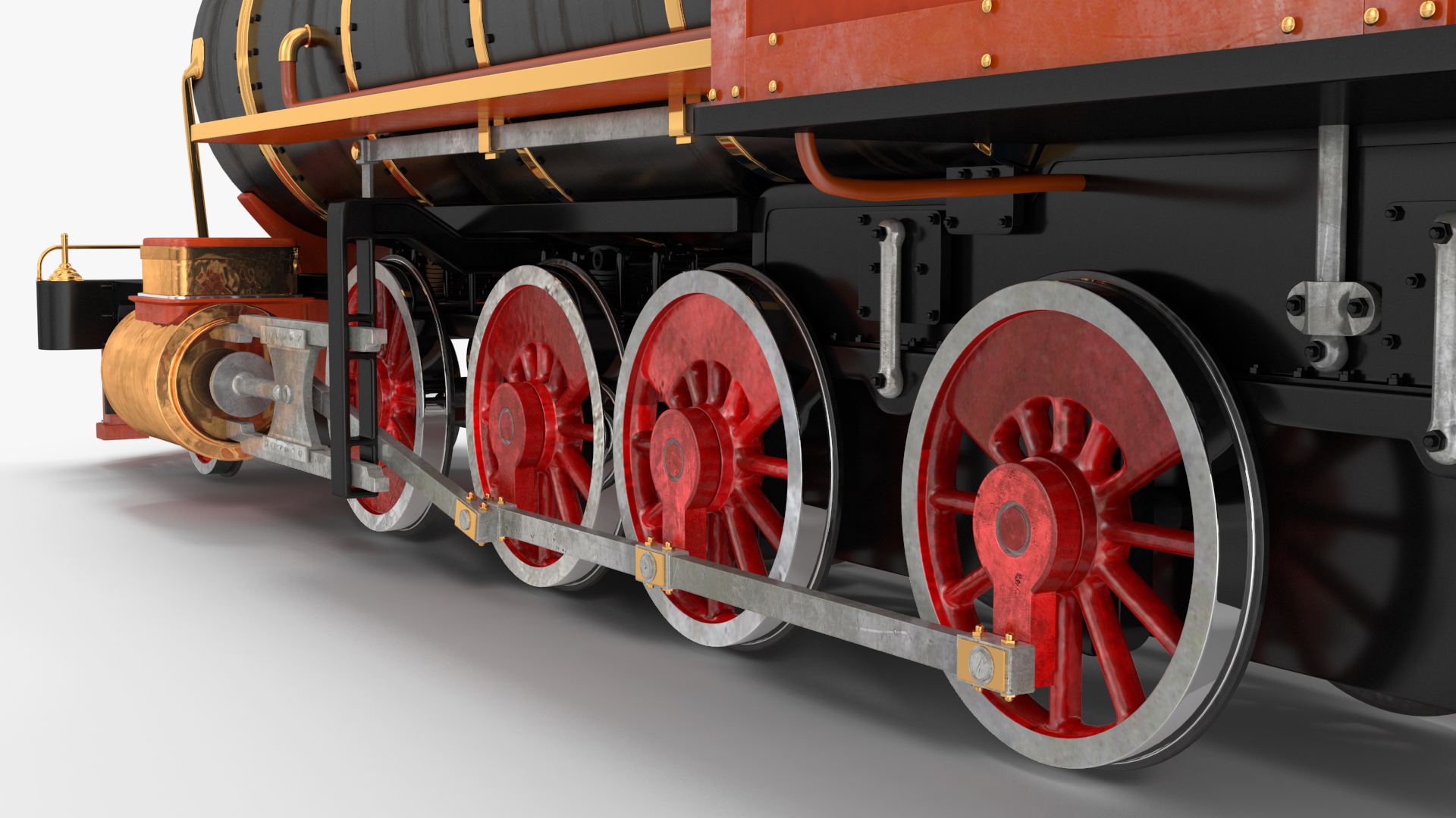 3D Steam Locomotive