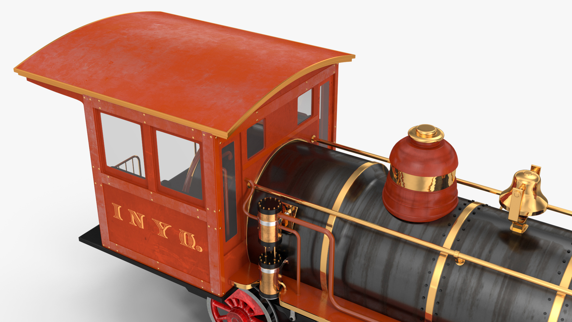 3D Steam Locomotive