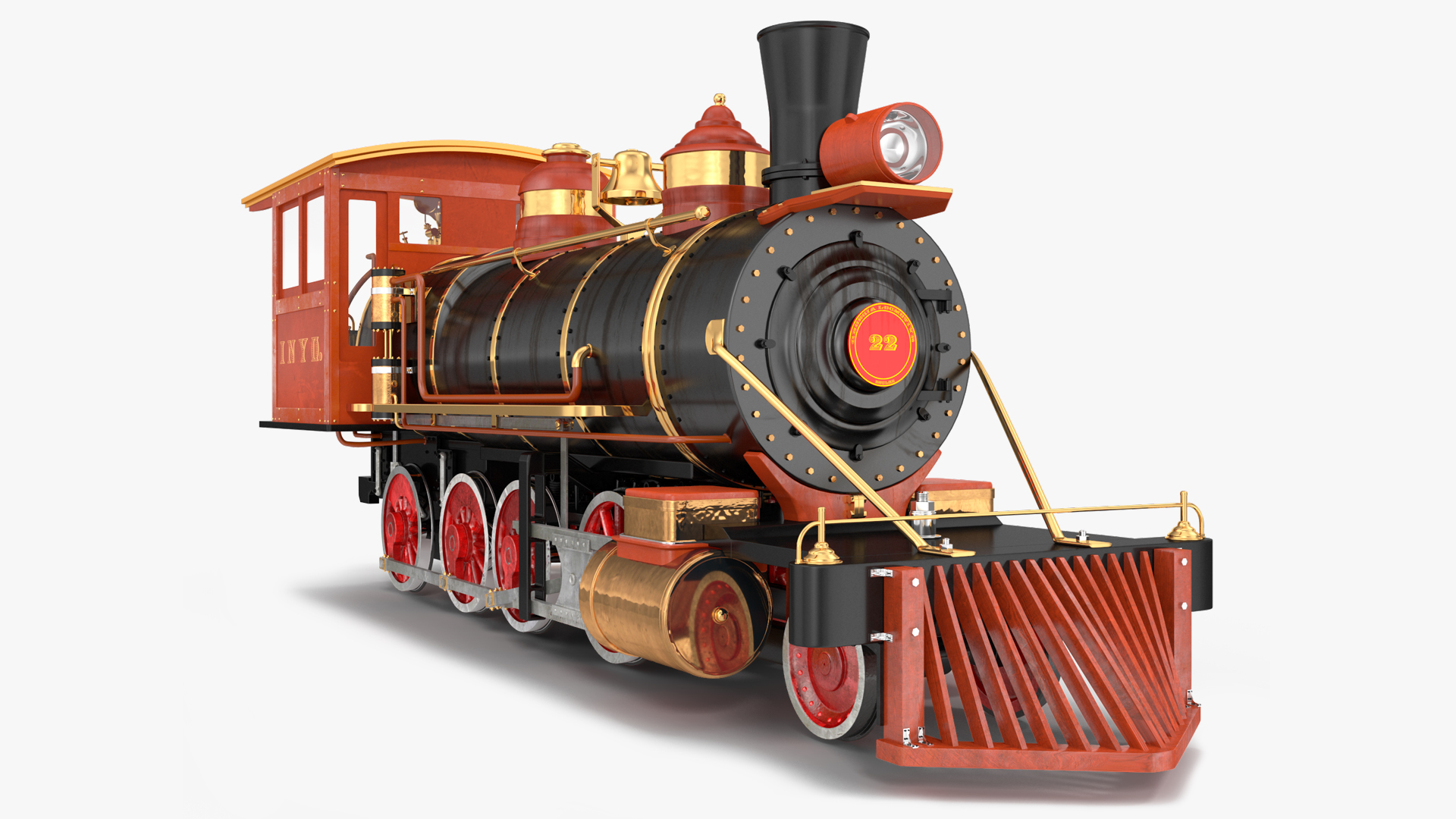 3D Steam Locomotive