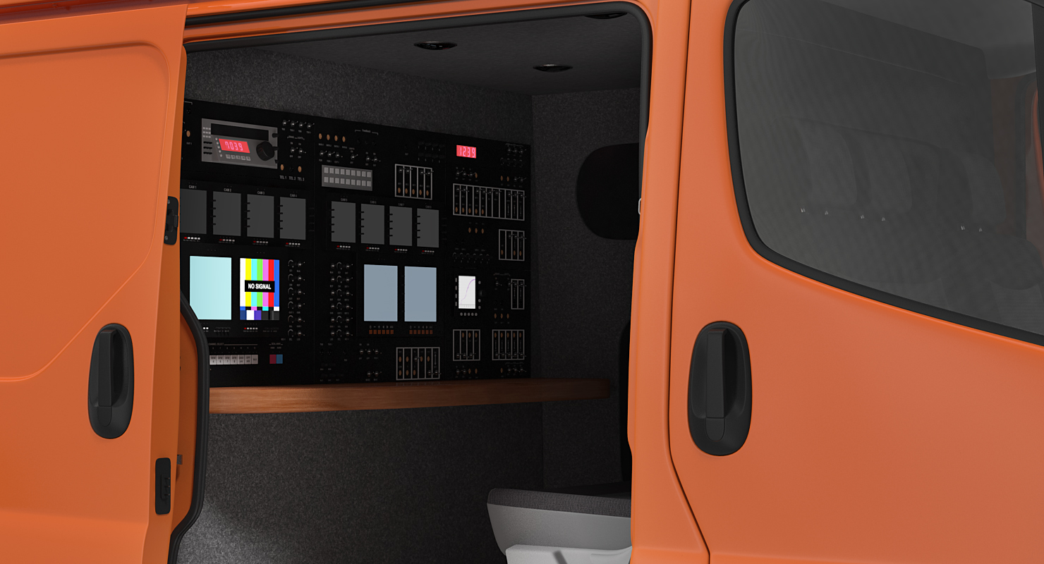 3D Mobile TV Station Van