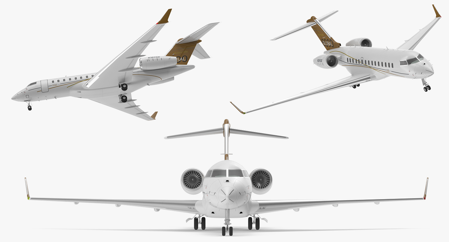 Bombardier Global 6000 3D