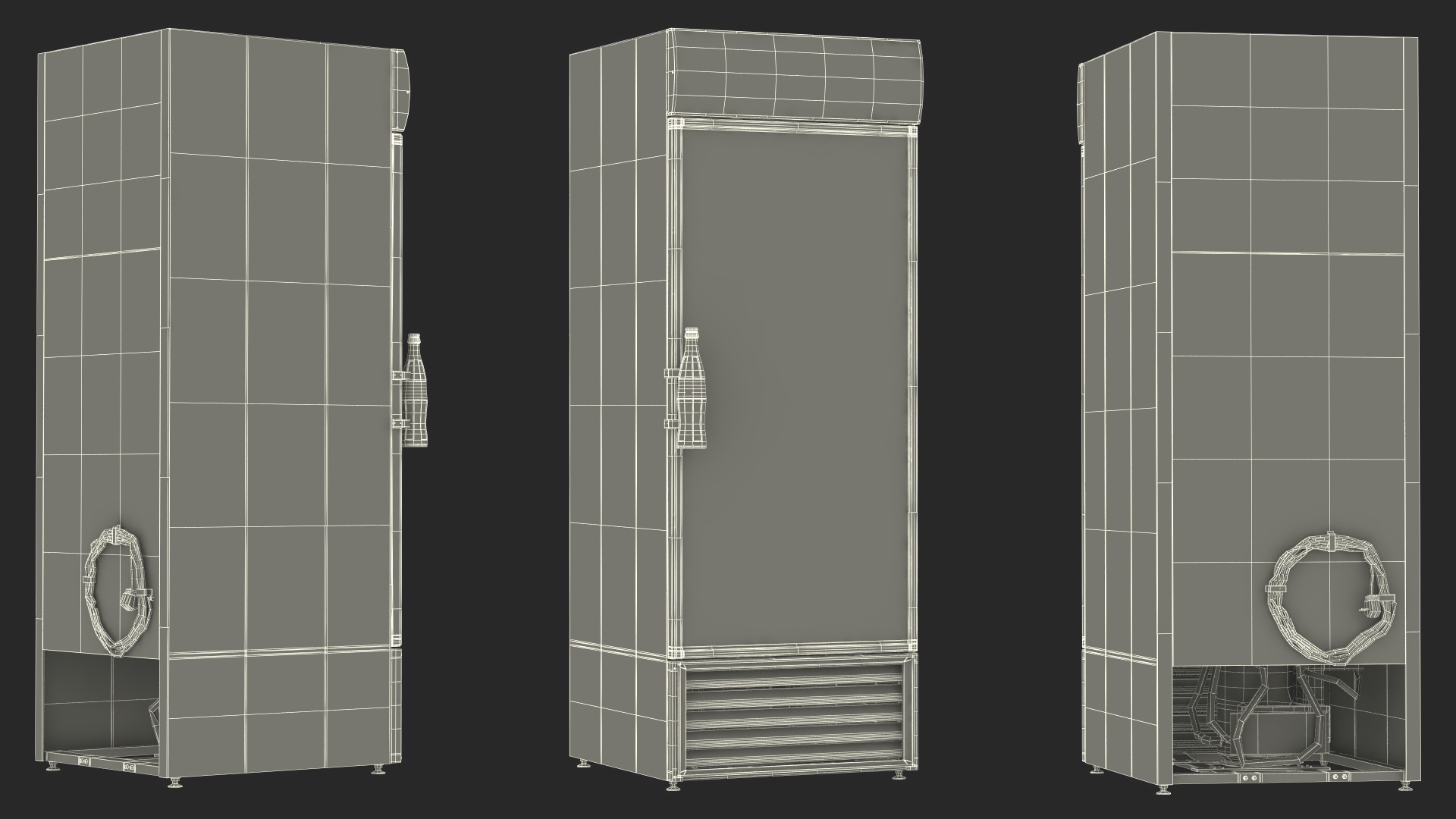 3D Sprite Fridge model