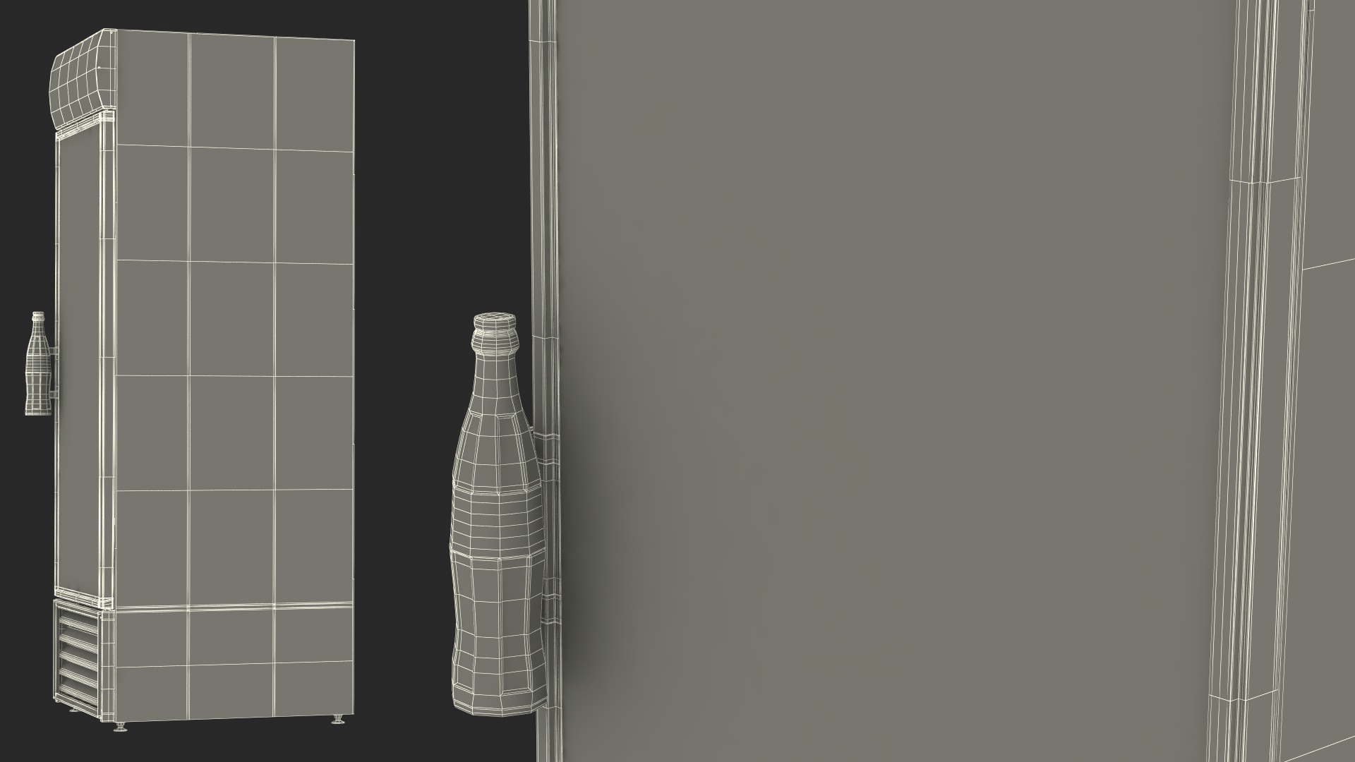 3D Sprite Fridge model