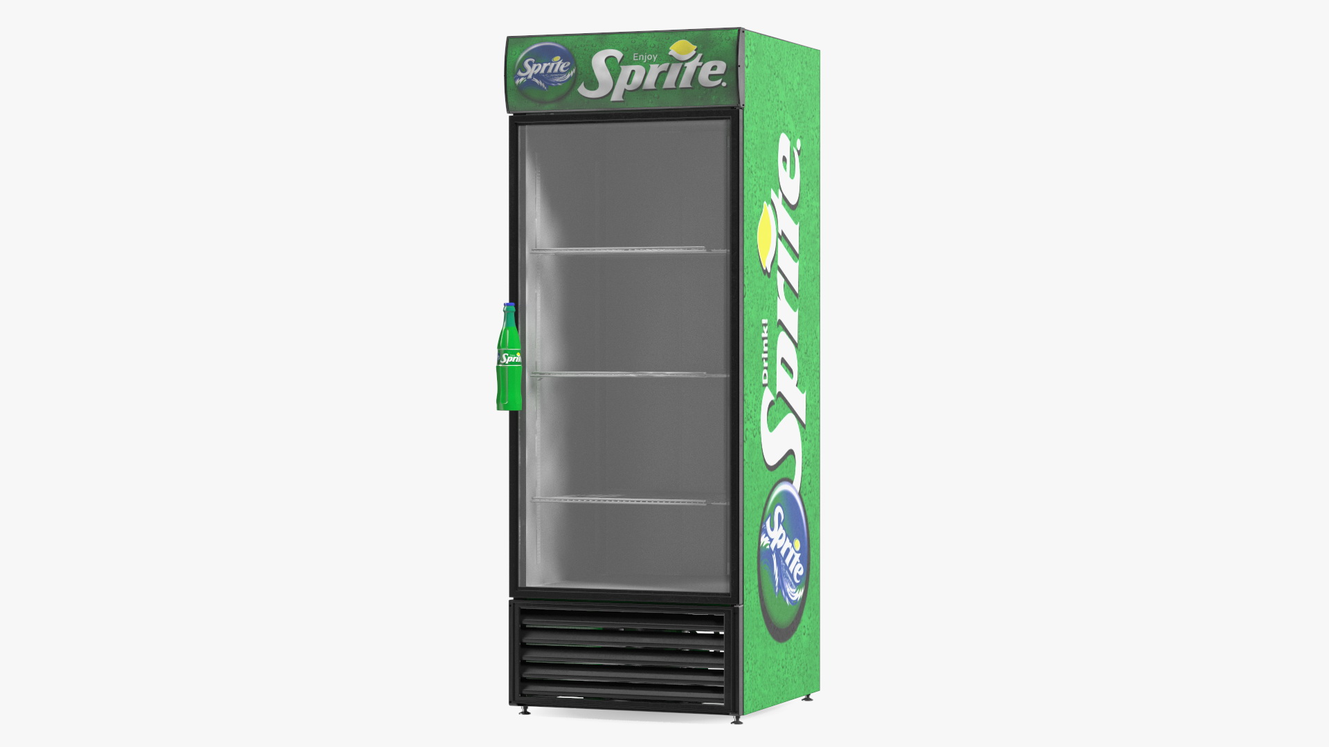 3D Sprite Fridge model