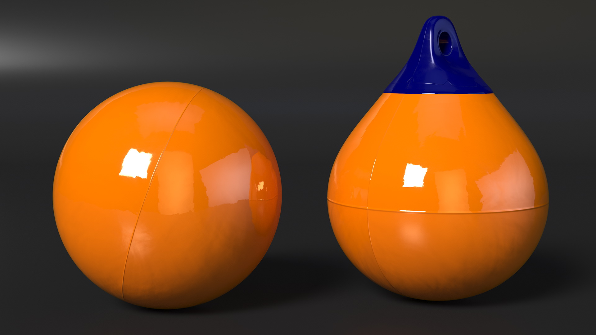 3D A4 All Purpose Buoy Orange