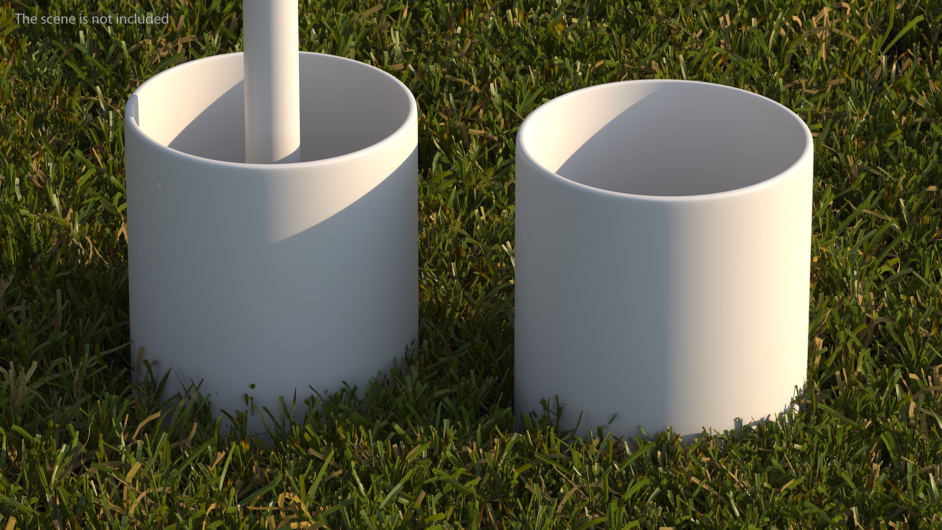 3D Golf Hole Cup model