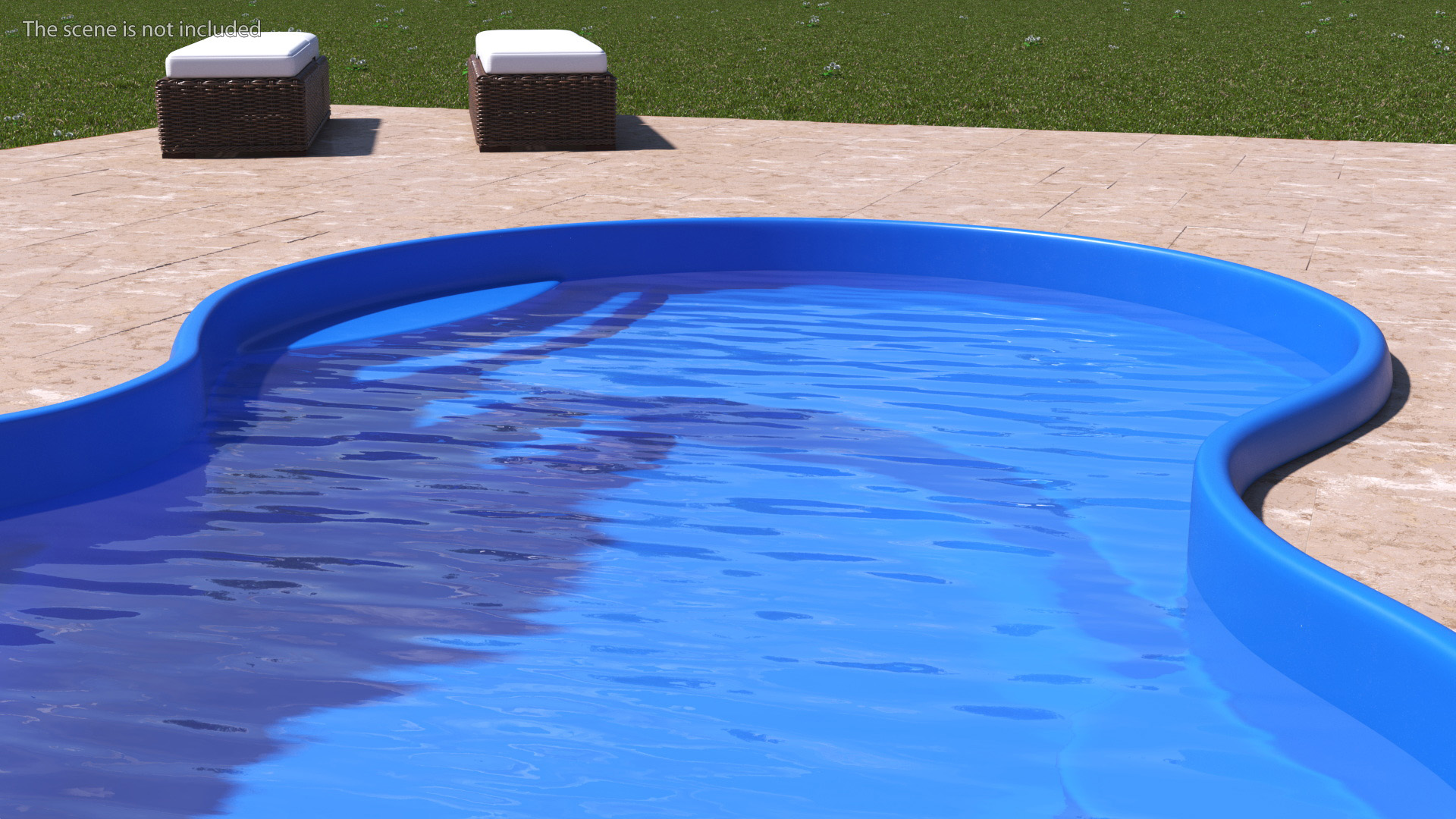 3D Laguna Pool