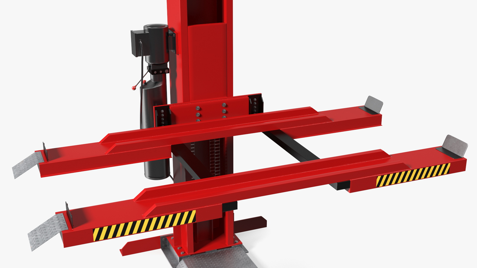 Single Post Car Storage Hoist 3D model