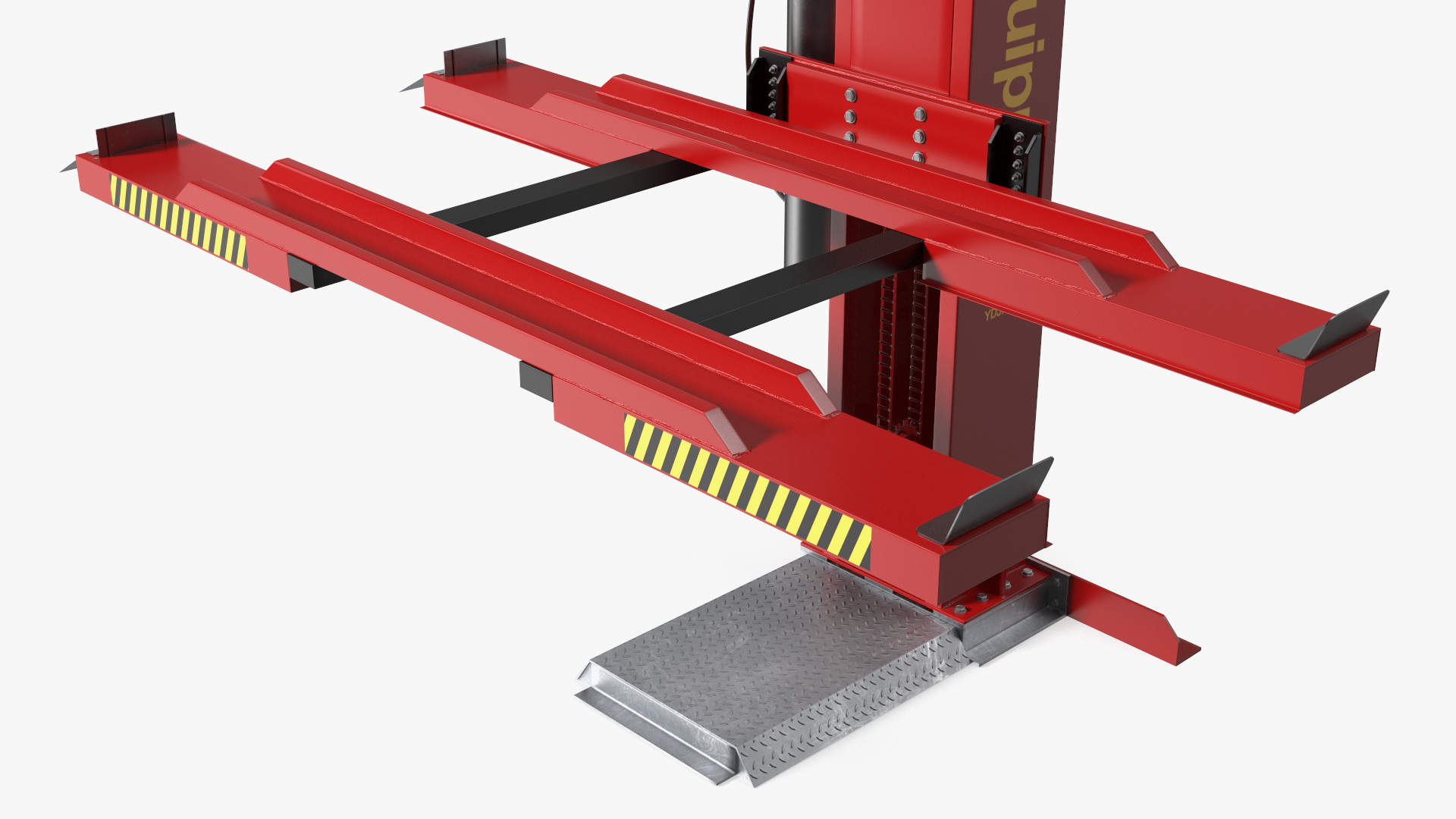 Single Post Car Storage Hoist 3D model