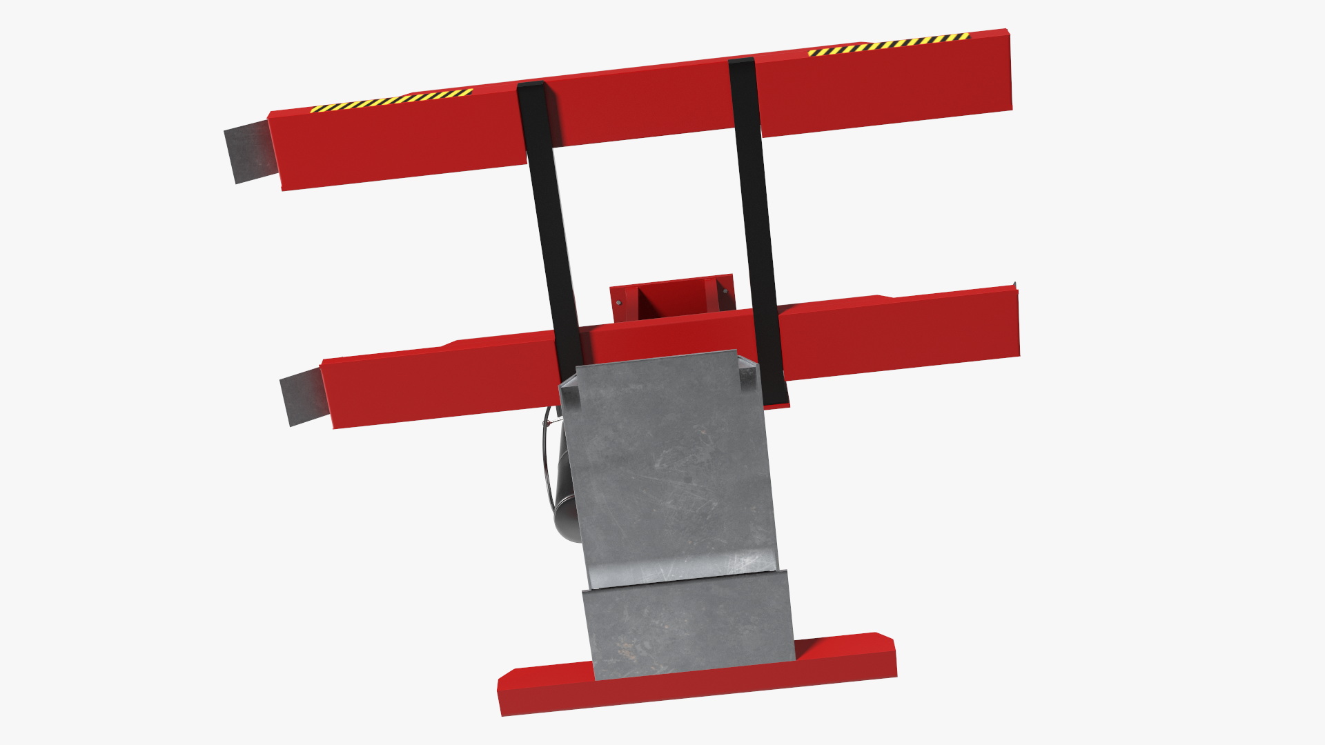 Single Post Car Storage Hoist 3D model