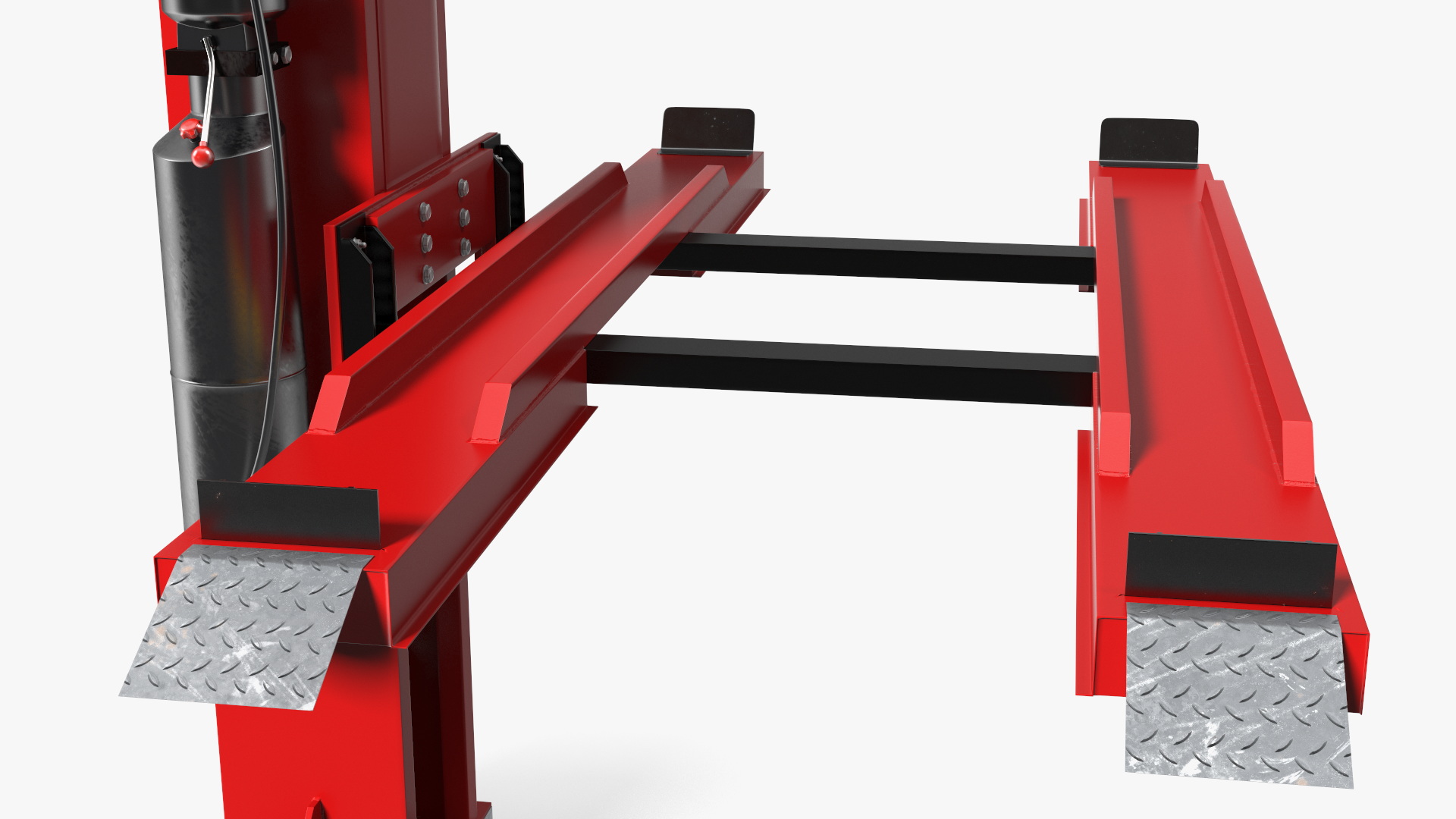 Single Post Car Storage Hoist 3D model