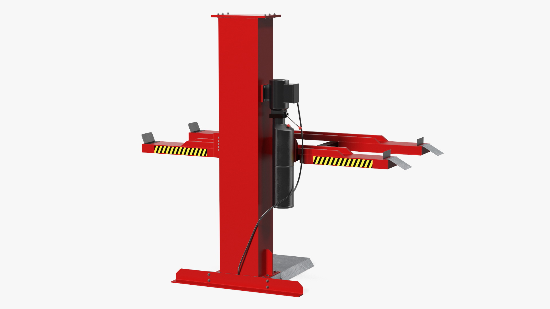 Single Post Car Storage Hoist 3D model