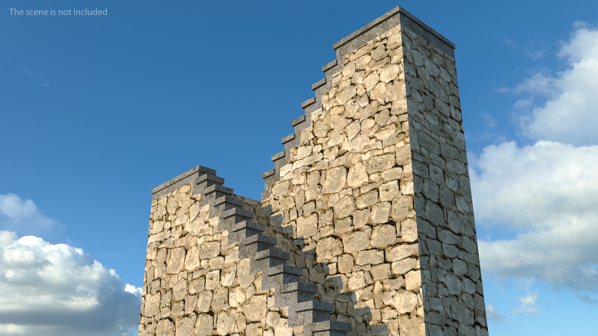 Stone Ladder 3D