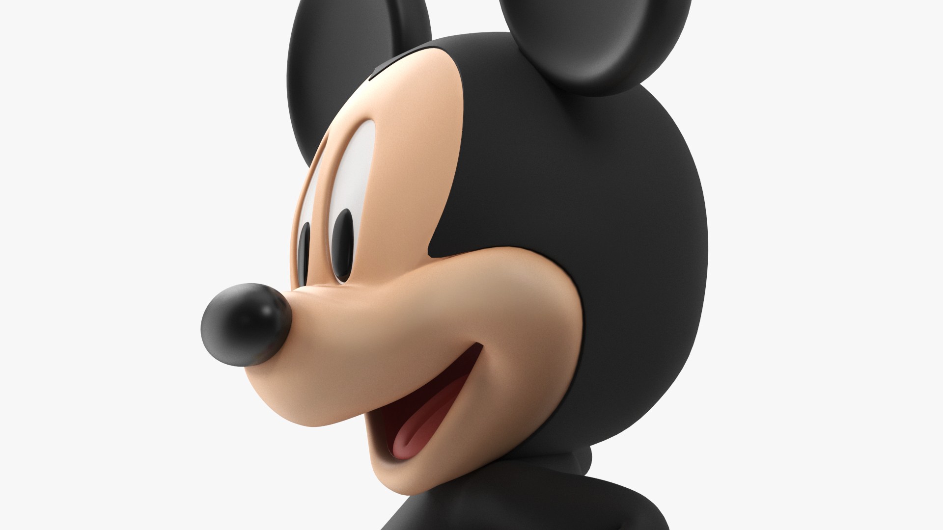 3D Character Mickey Mouse Standing