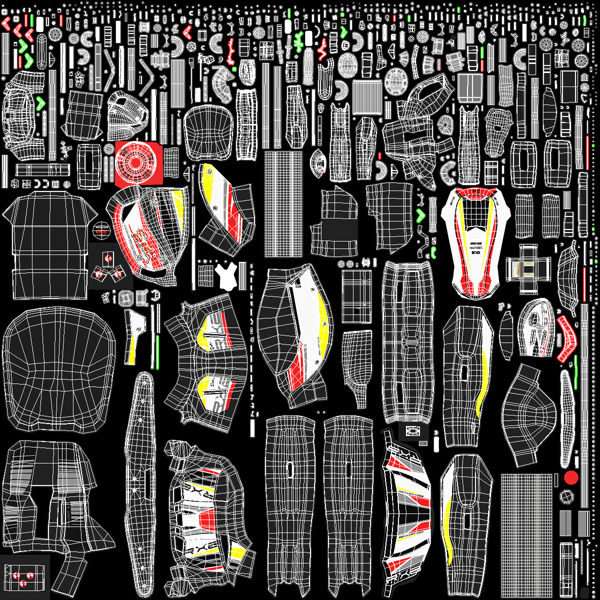 3D SODI RX8 Kart model