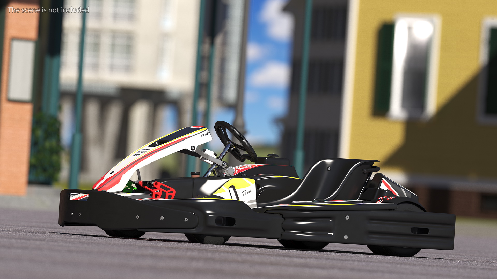 3D SODI RX8 Kart model