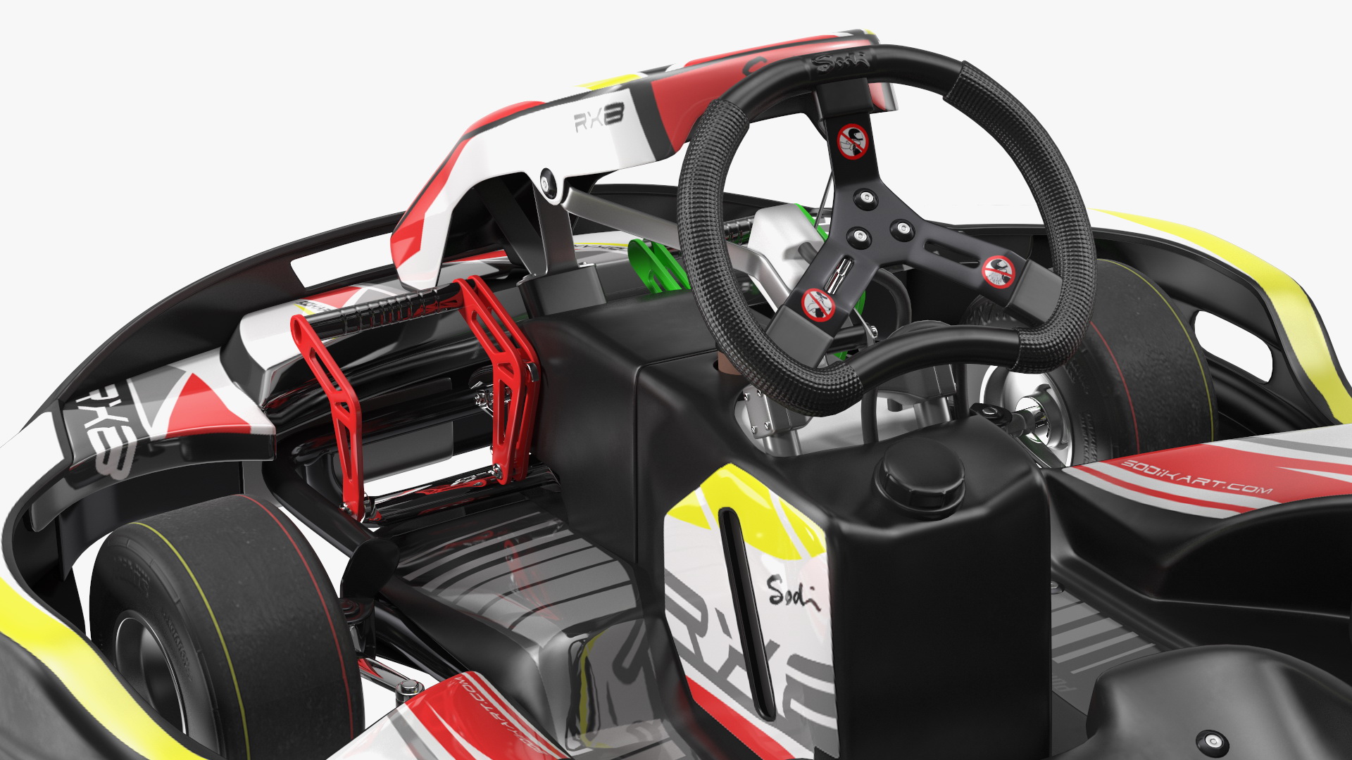 3D SODI RX8 Kart model