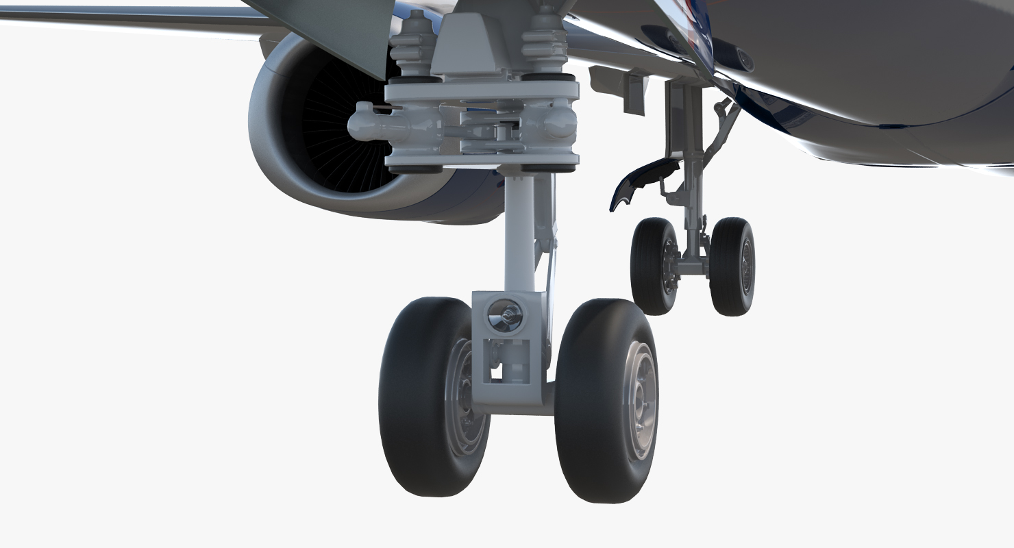 3D model Boeing 737 900 Delta Air Lines