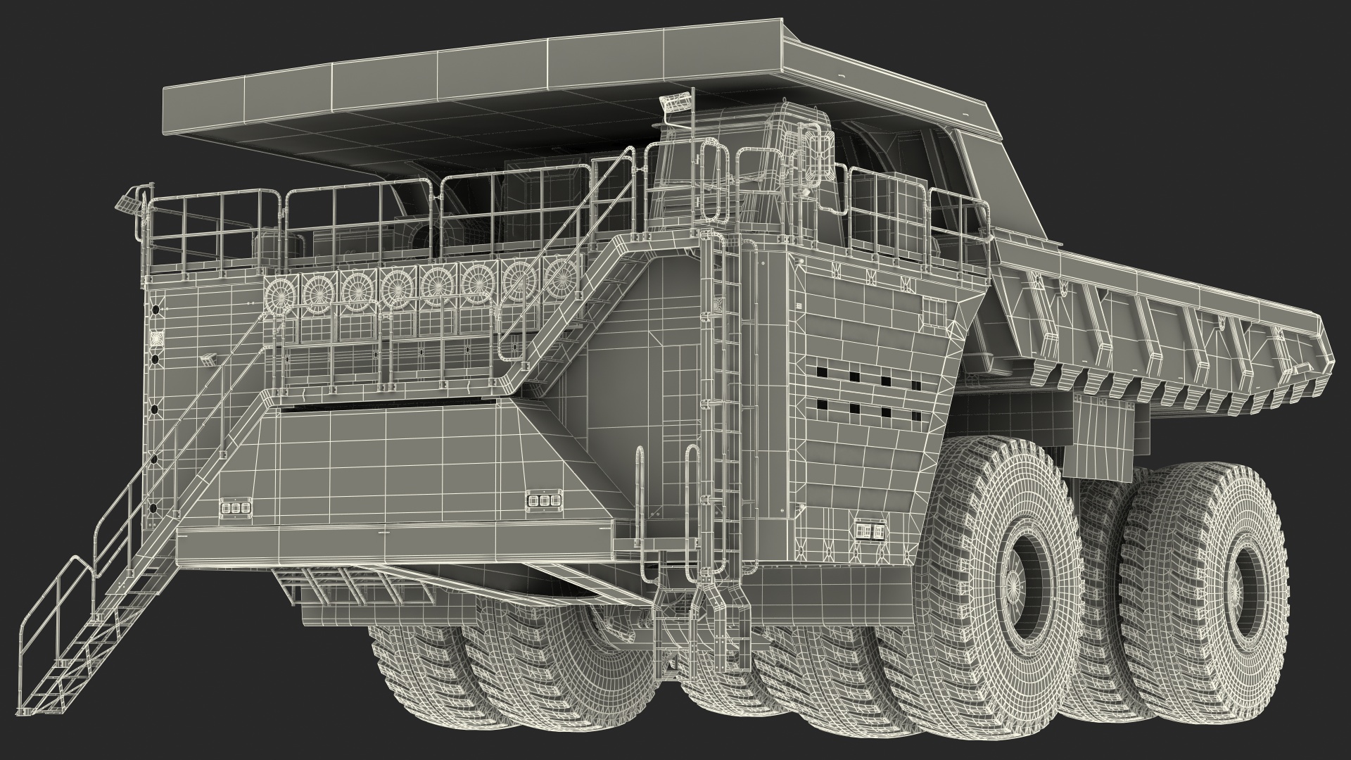 3D Haul Truck Clean