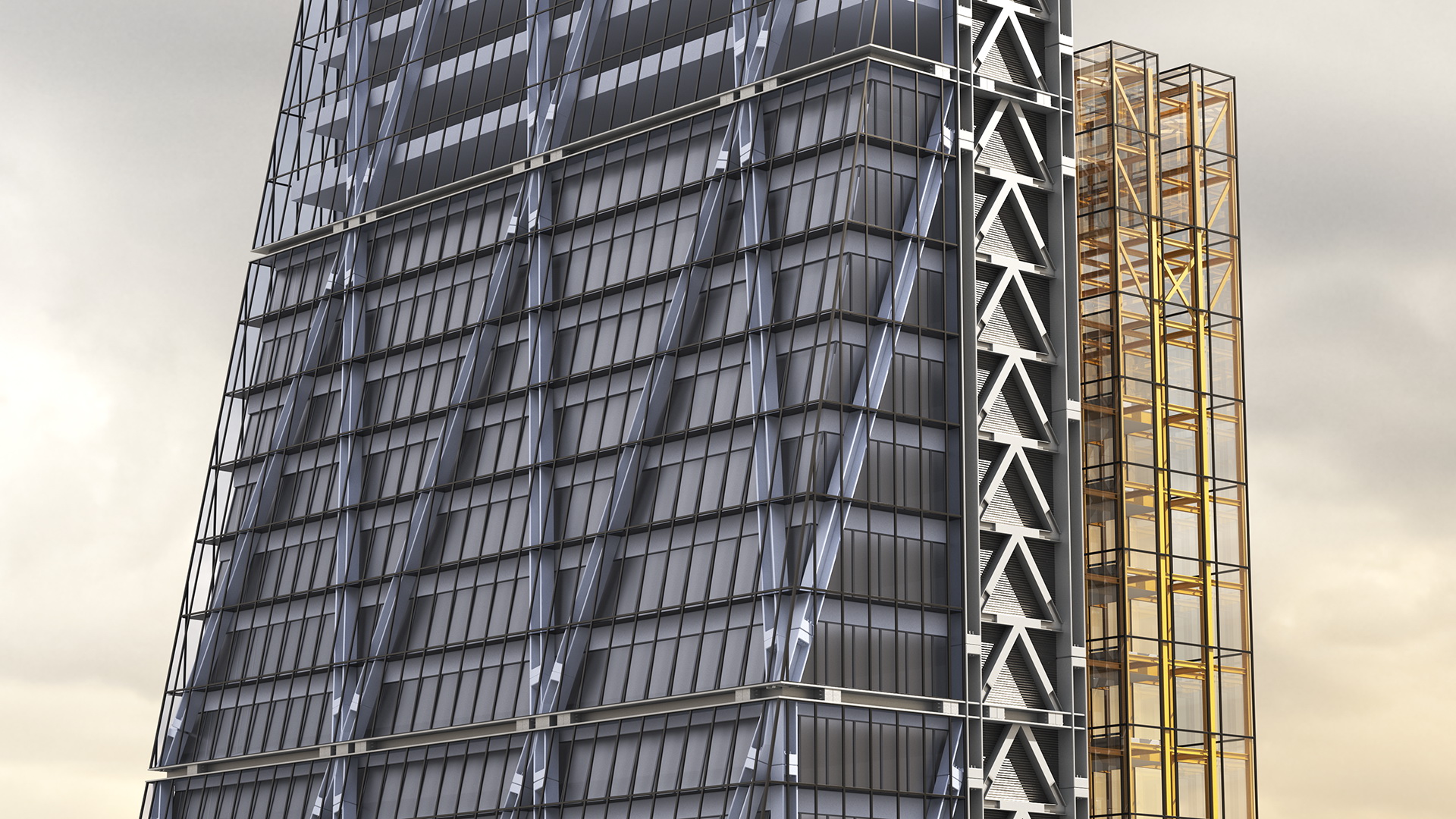 Leadenhall Building 3D model