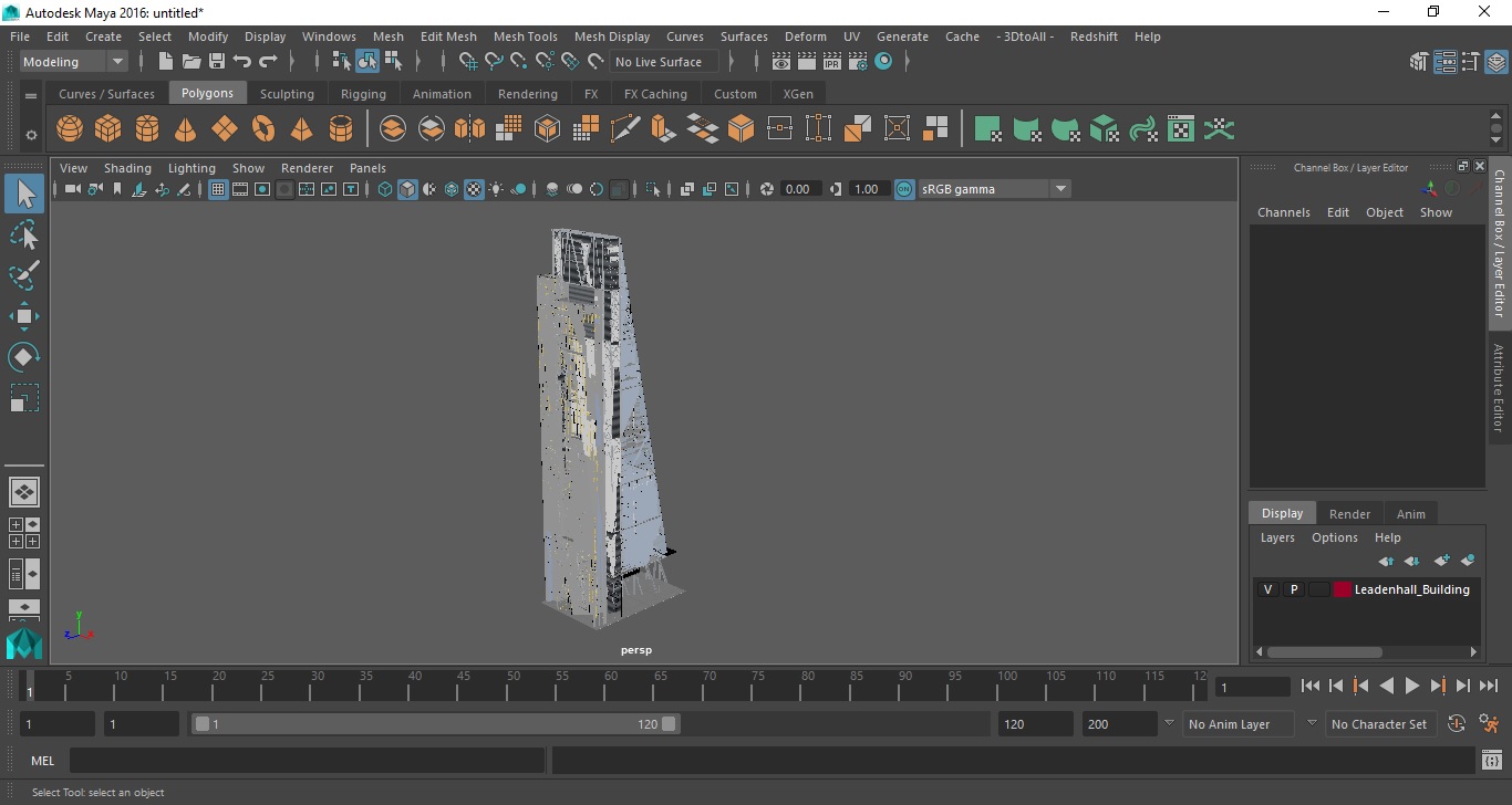 Leadenhall Building 3D model