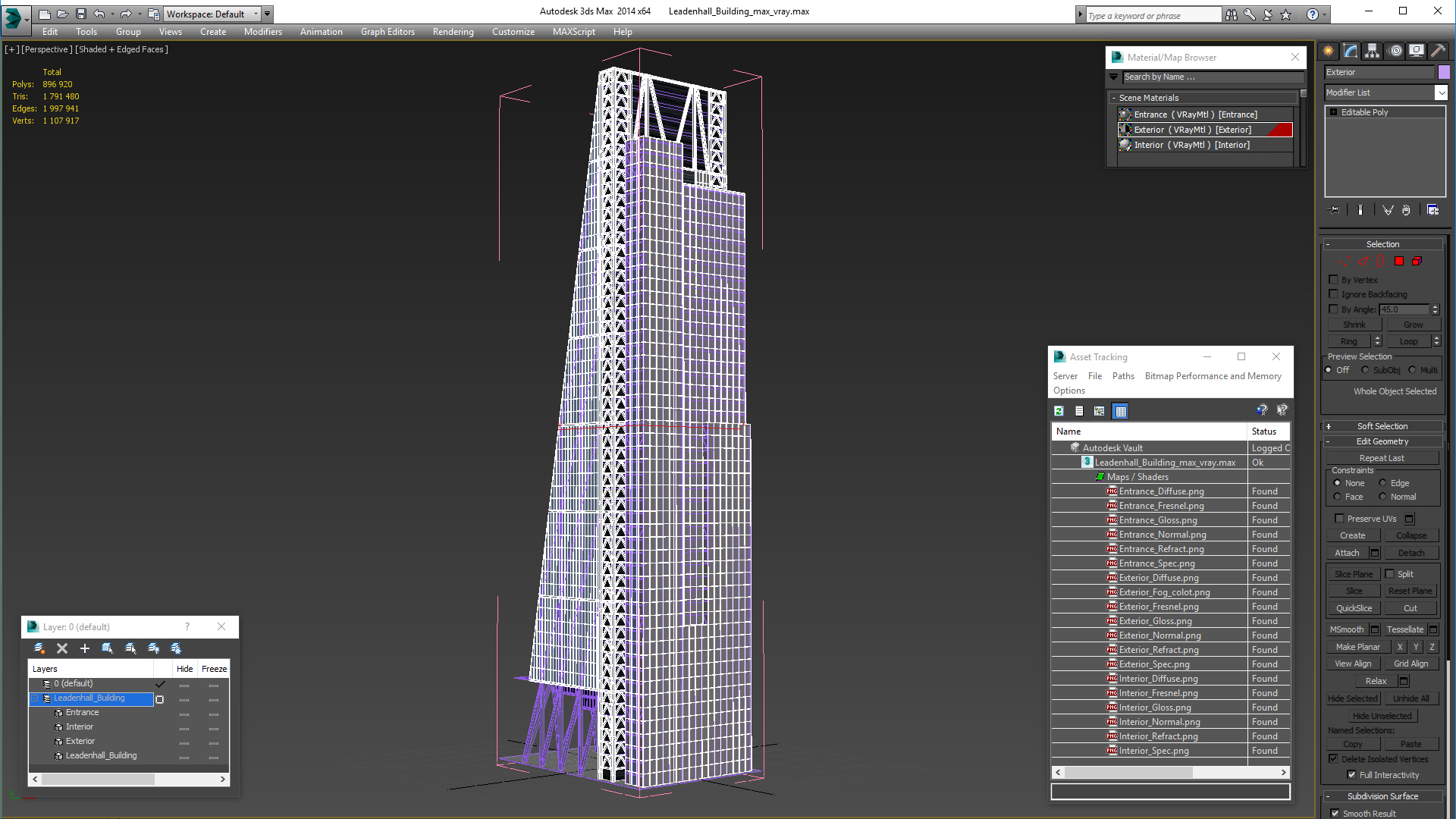 Leadenhall Building 3D model