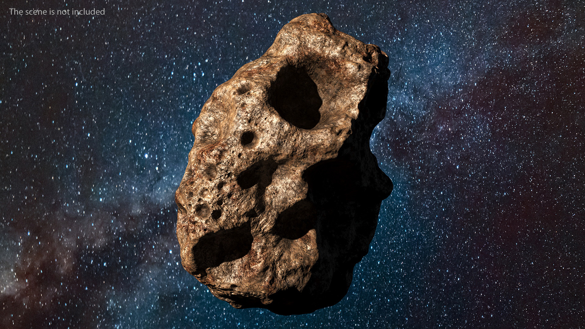 3D model Meteorite Stone