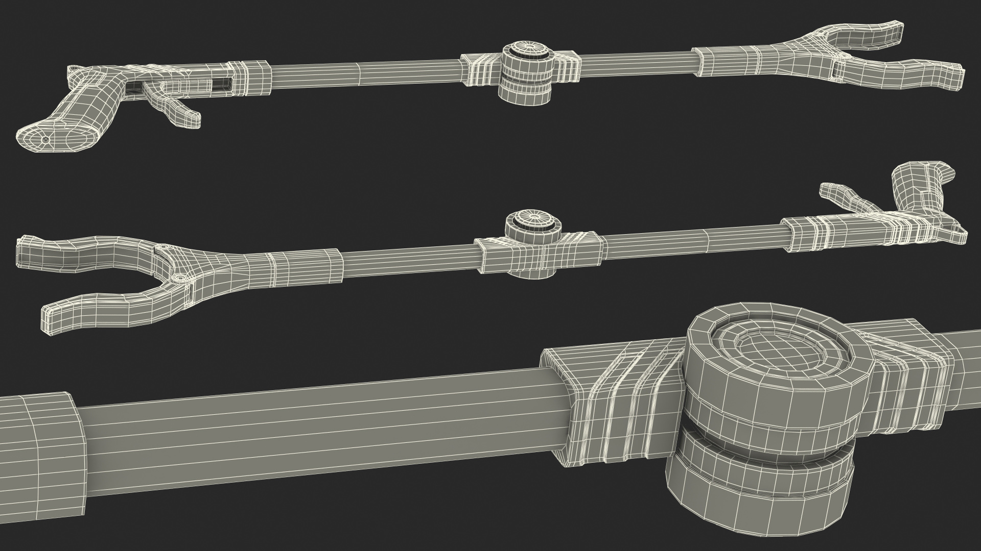 Adjustable Angle Grabber Tool 3D model