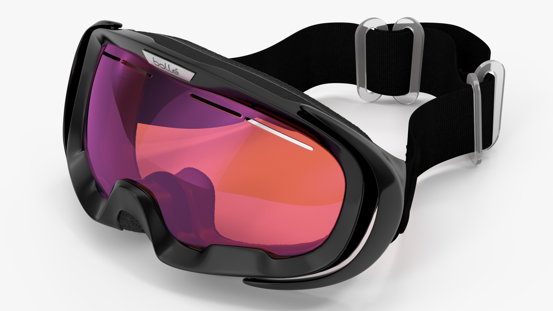 3D Shield Ski Goggles model