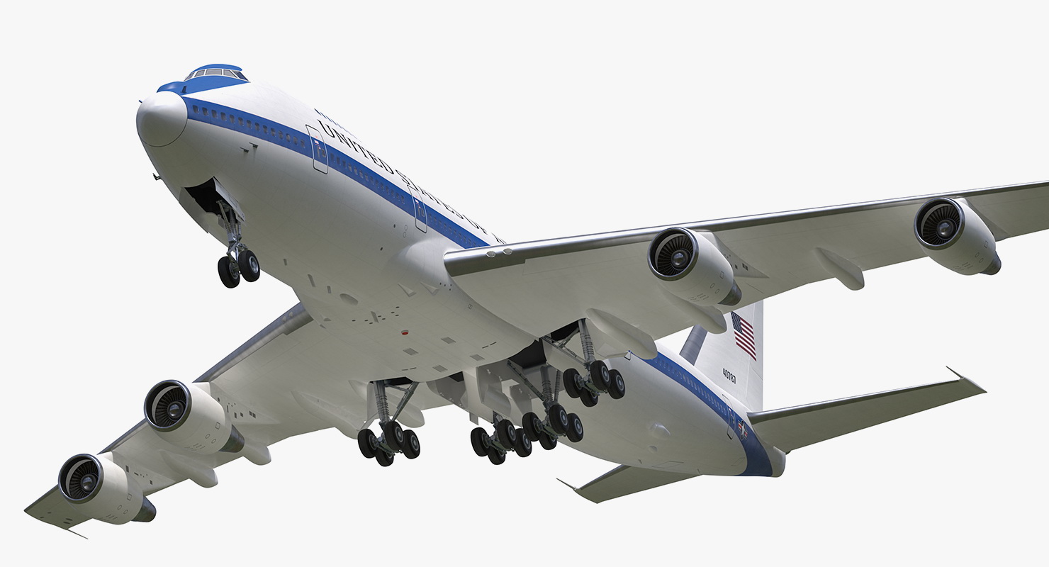 3D Boeing E4B Nightwatch