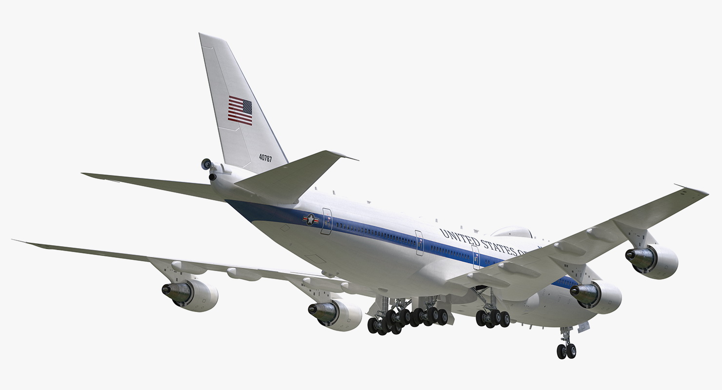 3D Boeing E4B Nightwatch