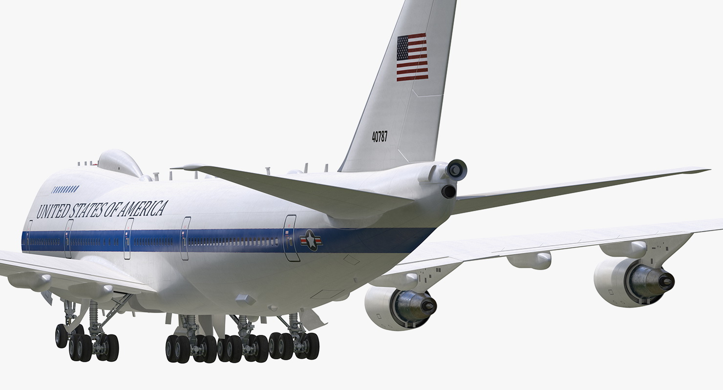 3D Boeing E4B Nightwatch