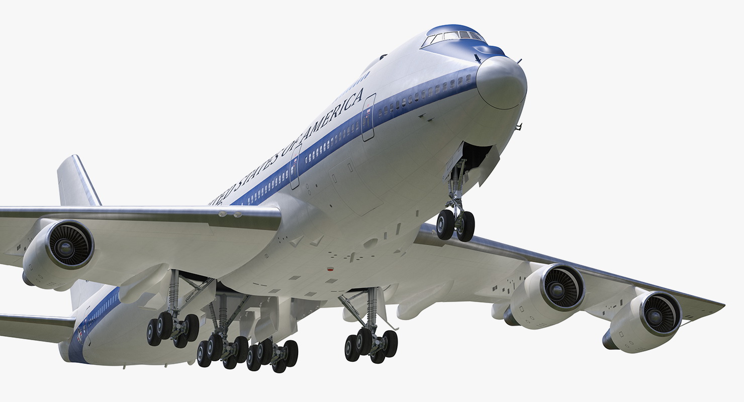 3D Boeing E4B Nightwatch