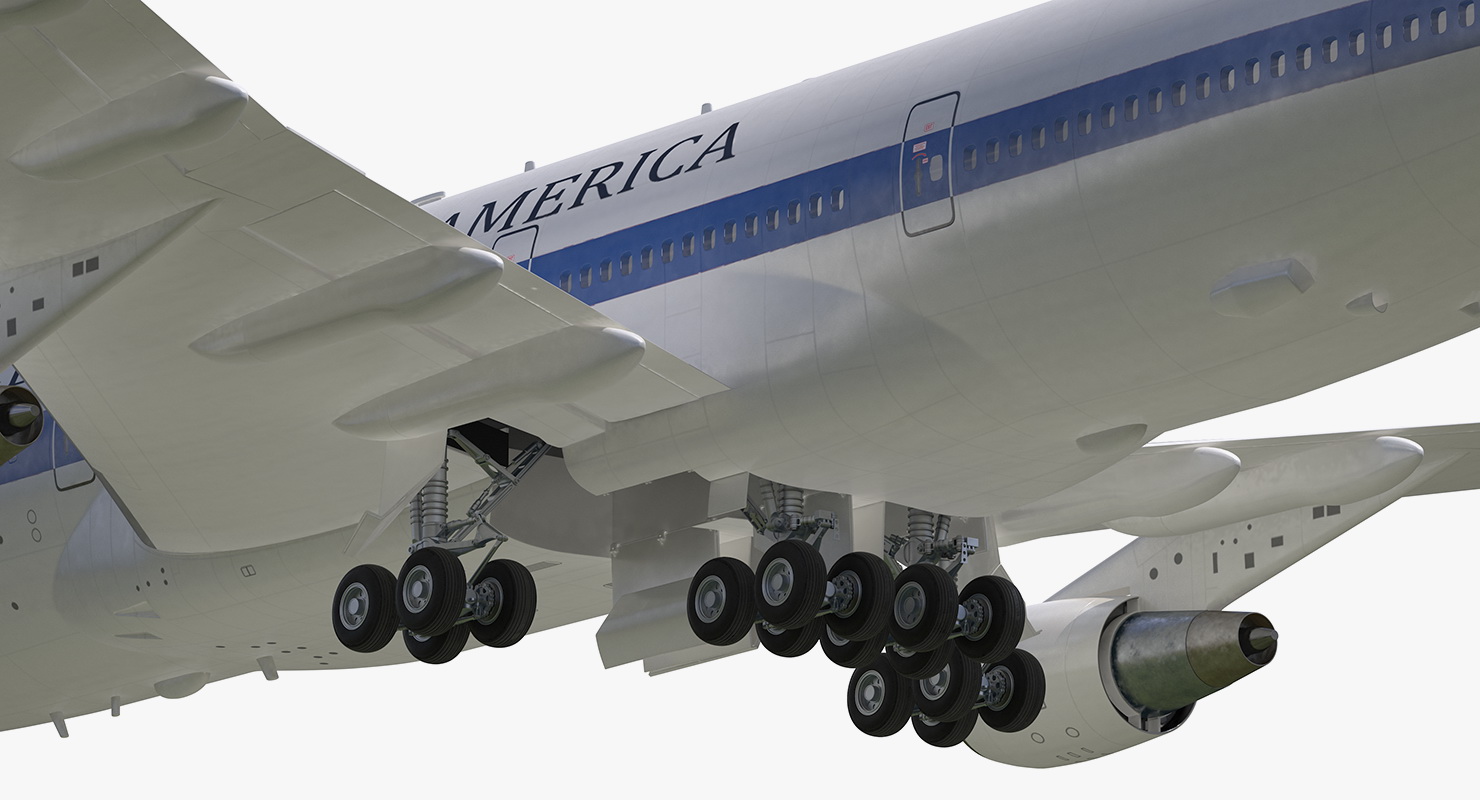 3D Boeing E4B Nightwatch