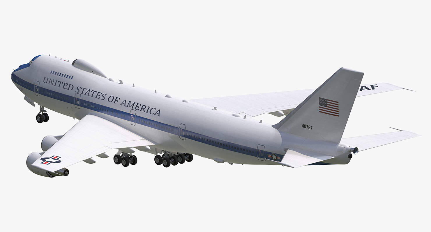 3D Boeing E4B Nightwatch