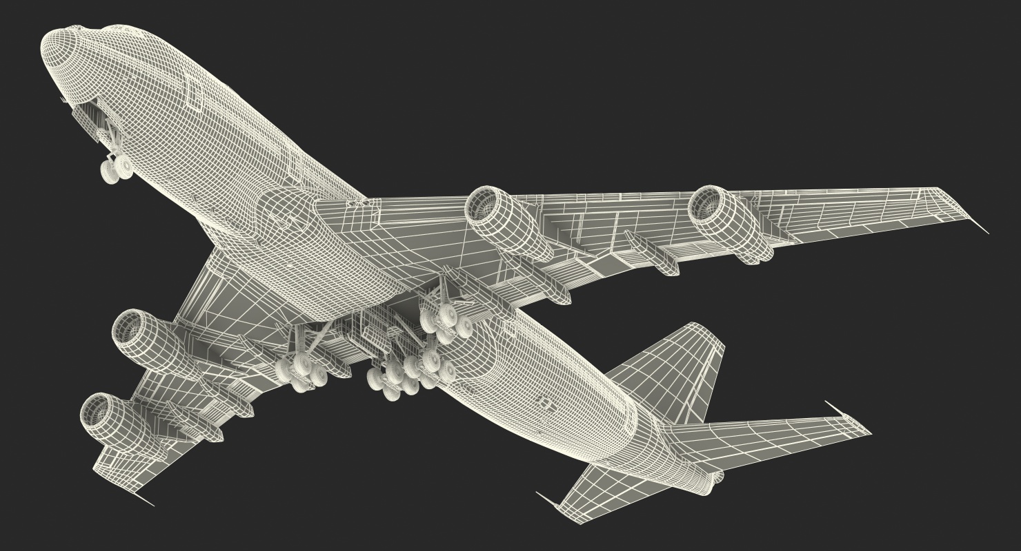 3D Boeing E4B Nightwatch