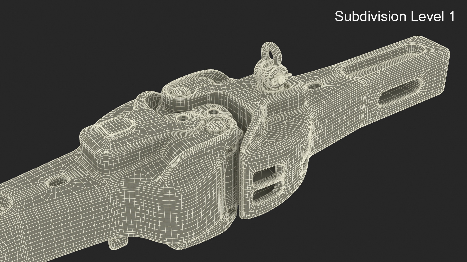 3D Railway Coupling Used