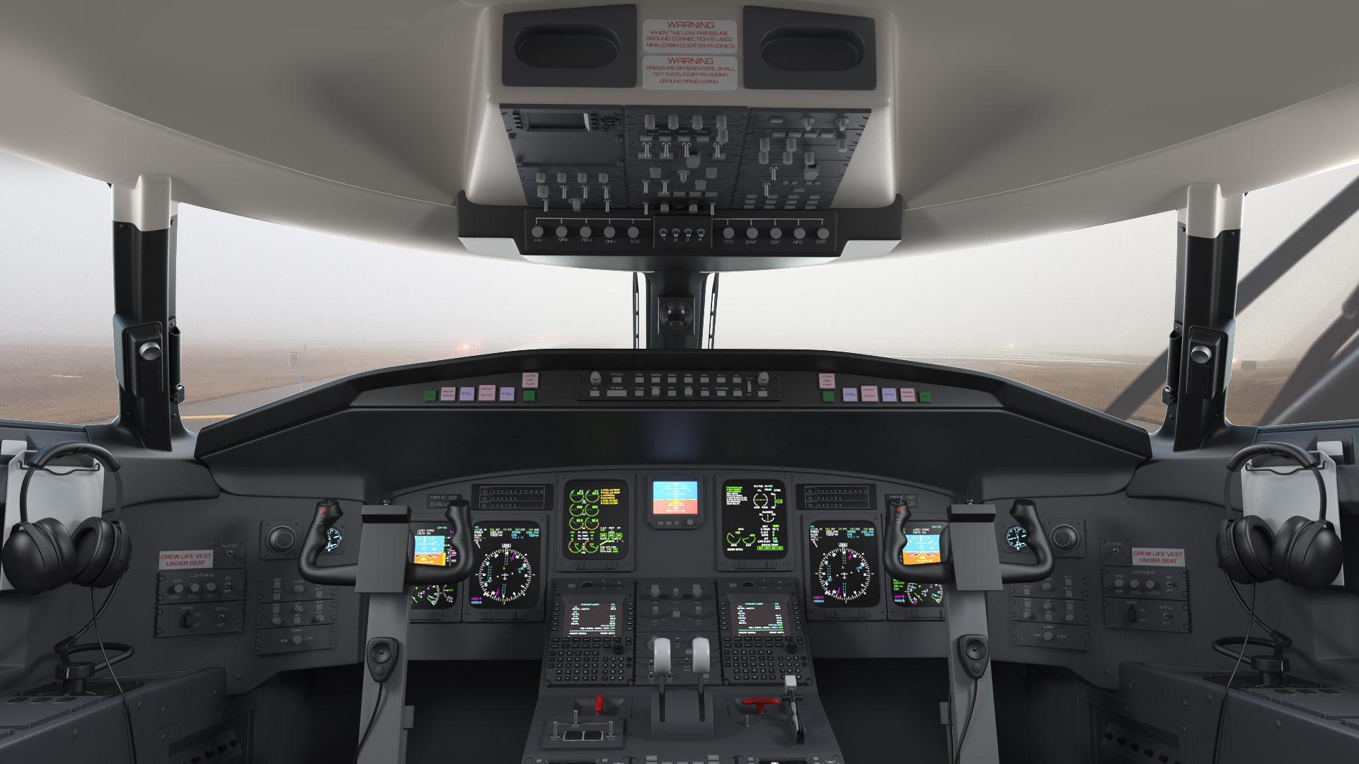 Regional Jet Bombardier CRJ550 Rigged 3D